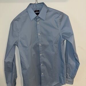 Men's Blue Dress Shirt